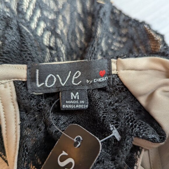 Love Stretch Lined Lace Sleeveless Jumpsuit Women's Size Medium NWT - Picture 7 of 16